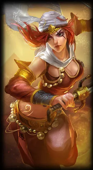 Sandstorm Katarina — Katarina skin splash art