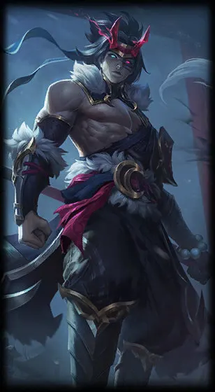 Snow Moon Kayn — Kayn skin splash art