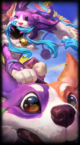Woof and Lamb Kindred — Kindred skin splash art