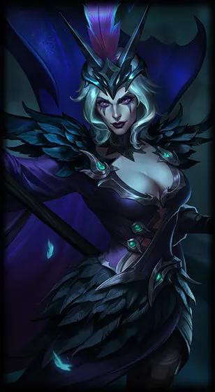 Ravenborn LeBlanc — LeBlanc skin splash art