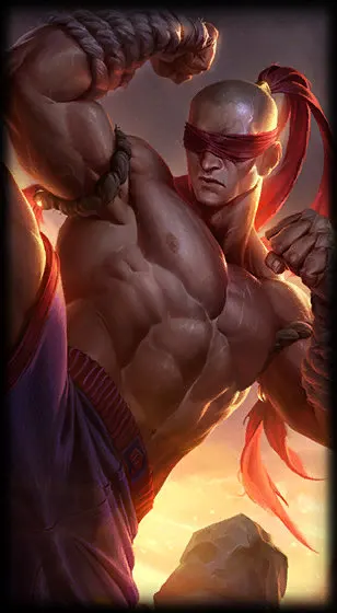 Muay Thai Lee Sin — Lee Sin skin splash art
