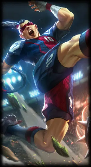 Playmaker Lee Sin — Lee Sin skin splash art