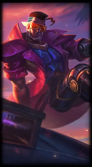 Demacia Vice Lucian — Lucian skin splash art