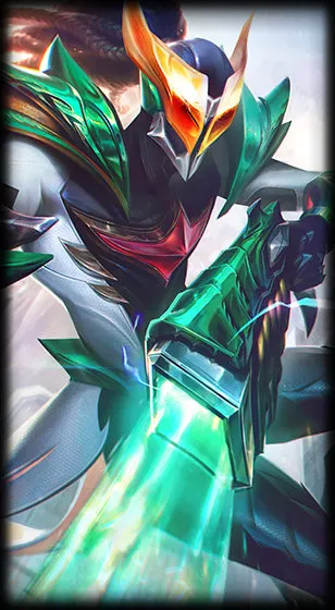 Masked Justice Lucian — Lucian skin splash art