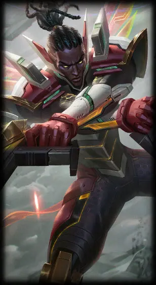 Strike Paladin Lucian — Lucian skin splash art