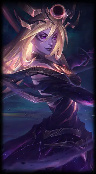 Dark Cosmic Lux — Lux skin splash art