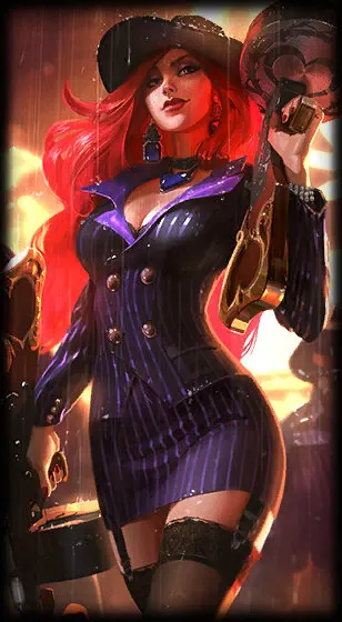 Crime City Miss Fortune — Miss Fortune skin splash art