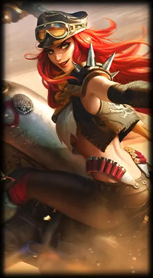 Road Warrior Miss Fortune — Miss Fortune skin splash art