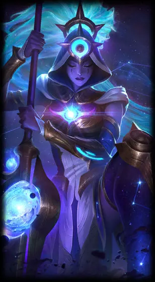Cosmic Huntress Nidalee — Nidalee skin splash art