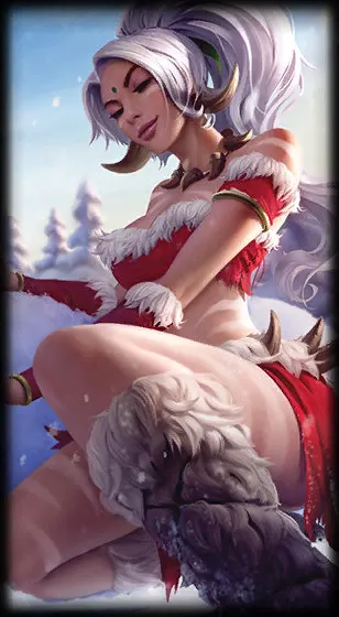 Snow Bunny Nidalee — Nidalee skin splash art