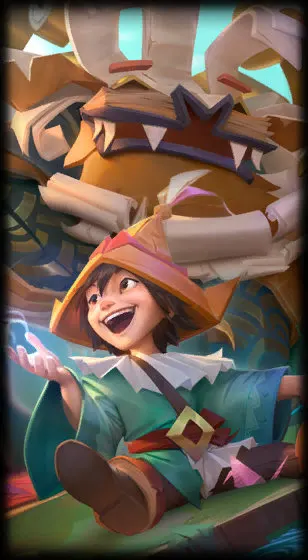 Papercraft Nunu & Willump — Nunu & Willump skin splash art