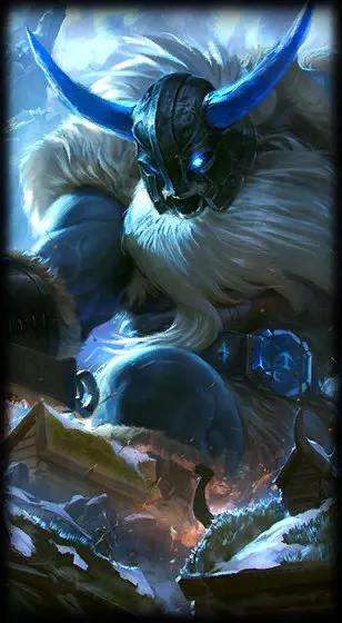 Glacial Olaf — Olaf skin splash art