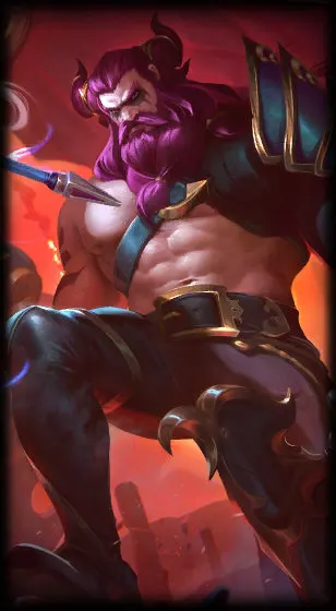 Pentakill III: Lost Chapter Olaf — Olaf skin