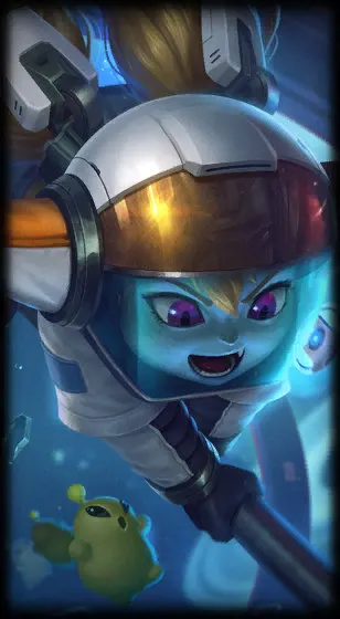 Astronaut Poppy — Poppy skin splash art