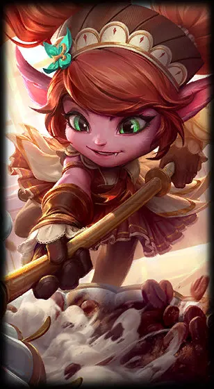 Cafe Cuties Poppy — Poppy skin splash art