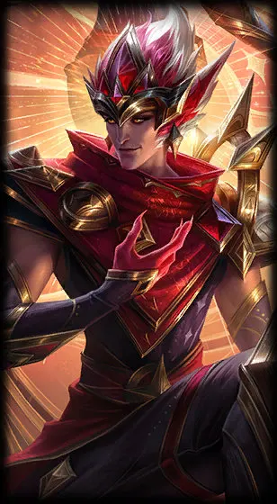 Arcana Rakan — Rakan skin splash art