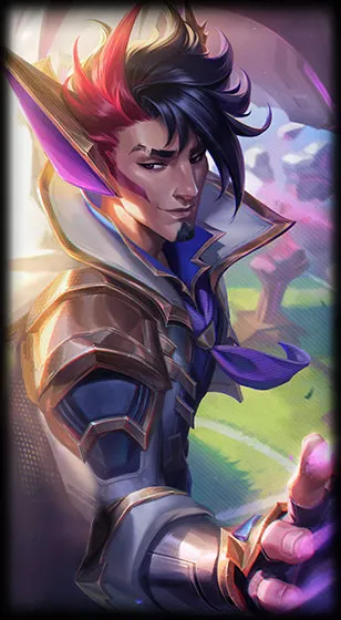 Battle Academia Rakan — Rakan skin splash art