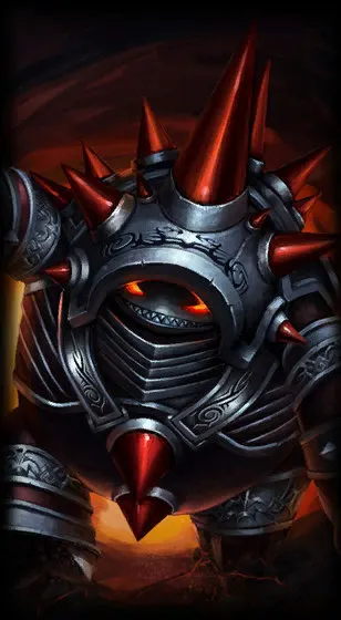 Chrome Rammus — Rammus skin splash art