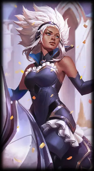 Battle Queen Rell — Rell skin splash art