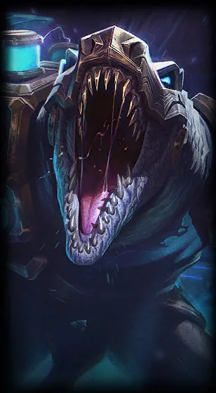 Hextech Renekton — Renekton skin splash art