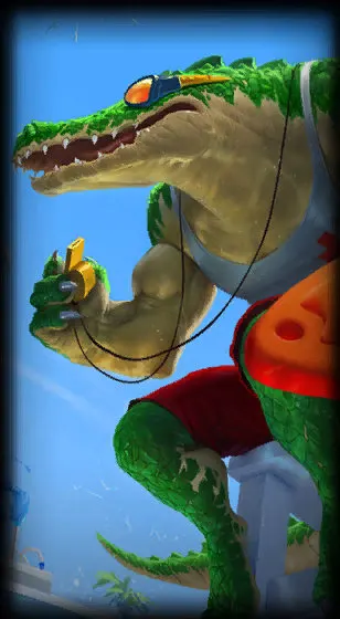 Pool Party Renekton — Renekton skin splash art