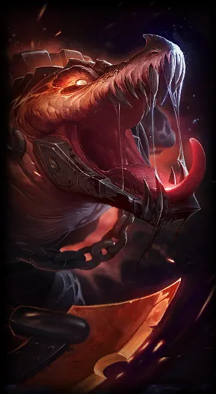 Scorched Earth Renekton — Renekton skin splash art