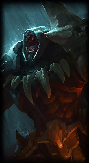 Headhunter Rengar — Rengar skin splash art