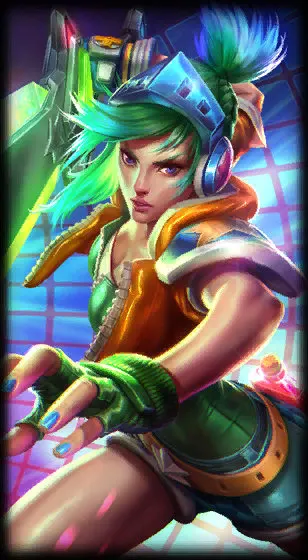Arcade Riven — Riven skin splash art