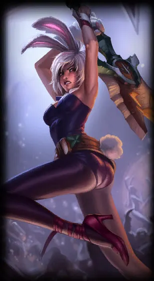 Battle Bunny Riven — Riven skin splash art