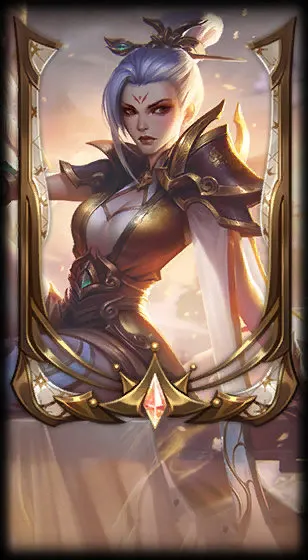 Prestige Valiant Sword Riven (2022) — Riven skin splash art