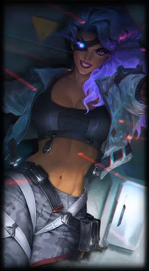 PsyOps Samira — Samira skin splash art