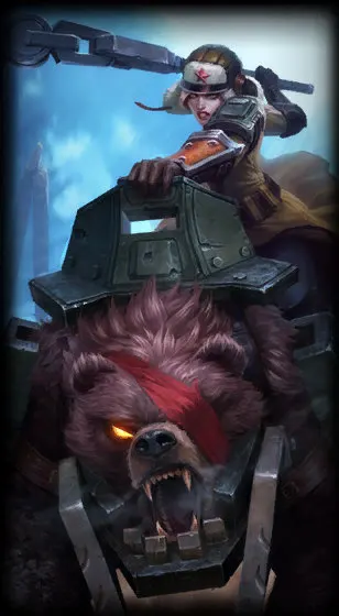 Bear Cavalry Sejuani — Sejuani skin splash art