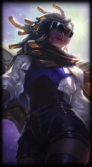 Prestige True Damage Senna — Senna skin splash art