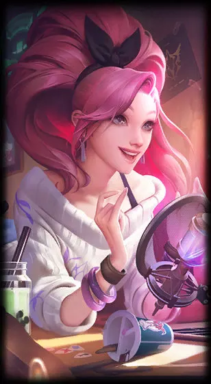 K/DA ALL OUT Seraphine Indie — Seraphine skin splash art