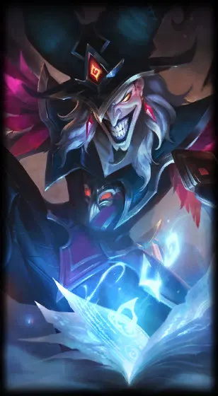 Arcanist Shaco — Shaco skin splash art