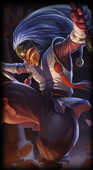 Masked Shaco — Shaco skin splash art