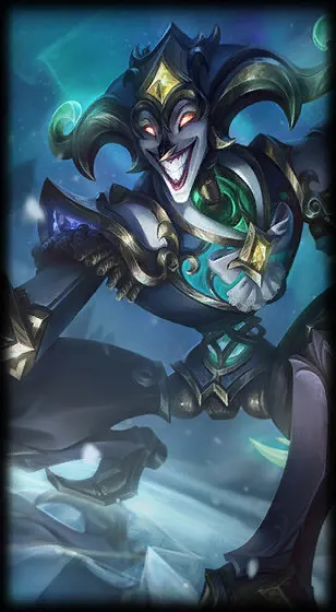 Winterblessed Shaco — Shaco skin splash art