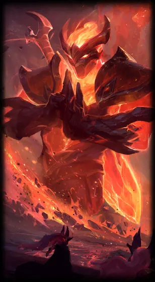 Infernal Shen — Shen skin splash art