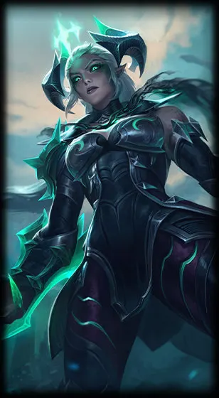 Ruined Shyvana — Shyvana skin splash art