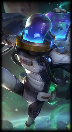 Astronaut Singed — Singed skin