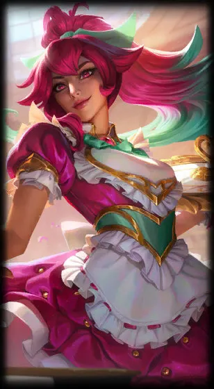 Cafe Cuties Sivir — Sivir skin splash art