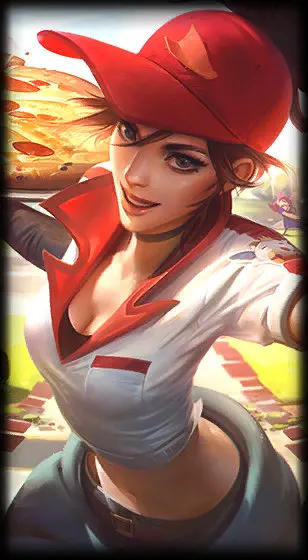 Pizza Delivery Sivir — Sivir skin splash art