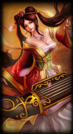Guqin Sona — Sona skin splash art