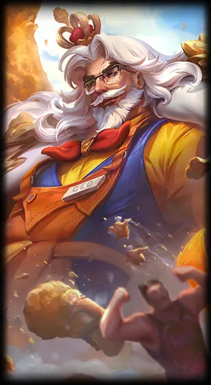 Fried Chicken King Swain — Swain skin splash art