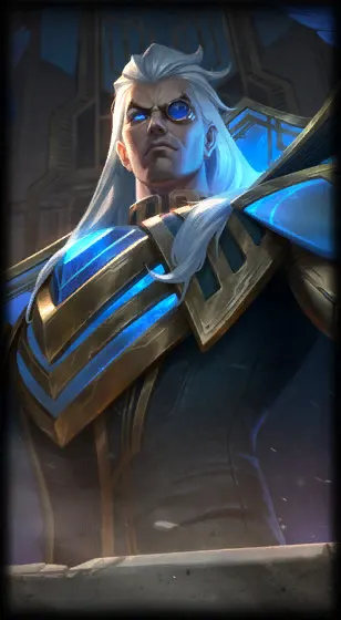 Hextech Swain — Swain skin splash art