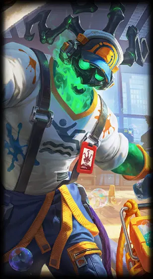 Janitor Thresh — Thresh skin splash art