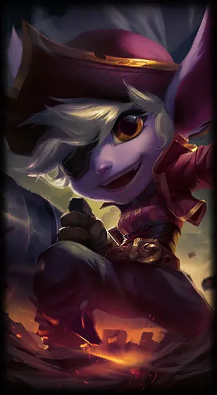 Buccaneer Tristana — Tristana skin splash art