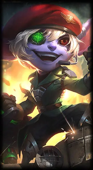 Omega Squad Tristana — Tristana skin splash art