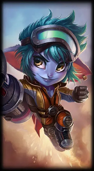 Rocket Girl Tristana — Tristana skin splash art