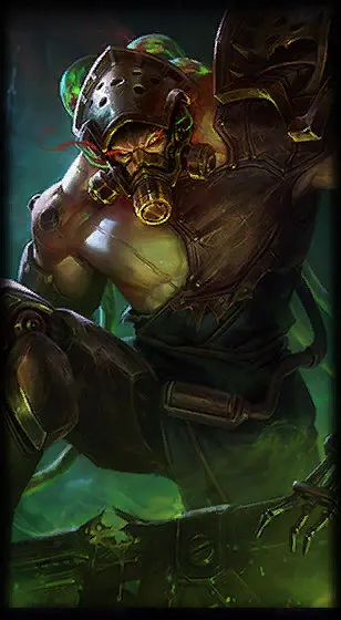 Chemtech Tryndamere — Tryndamere skin splash art